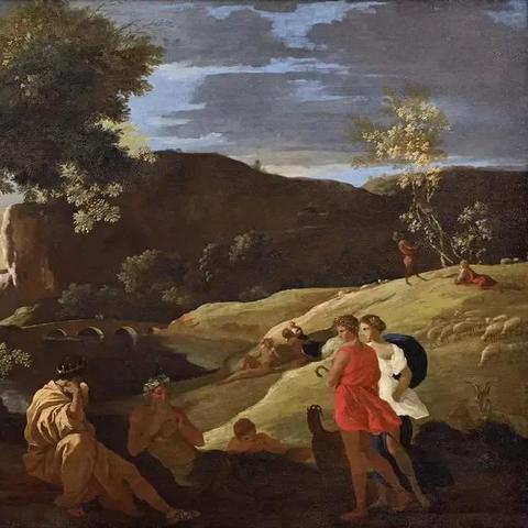 大师之作：《阿尔卡迪牧人》的作者是法国画家，其名至今仍熠熠生辉