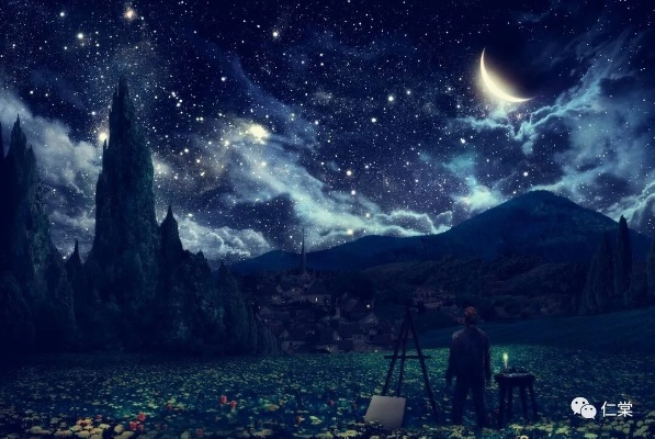 (仰望星空的画家)穿梭在画中世界的游民，仰望星空寻找归属