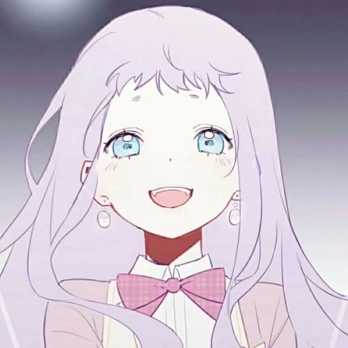 (音乐少女头像动漫图片)迷人可爱的音乐少女头像，展现青春活力与美妙旋律的完美结合