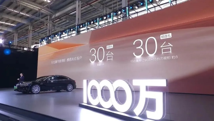 比亚迪成功下线第1000万辆车，标志着中国电动车行业的重要里程碑与飞跃