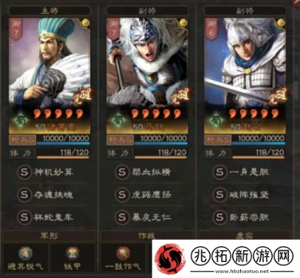 以统计与策略分析为要点，探讨乐蜀三国中最值得玩家奋力培养的三大武将