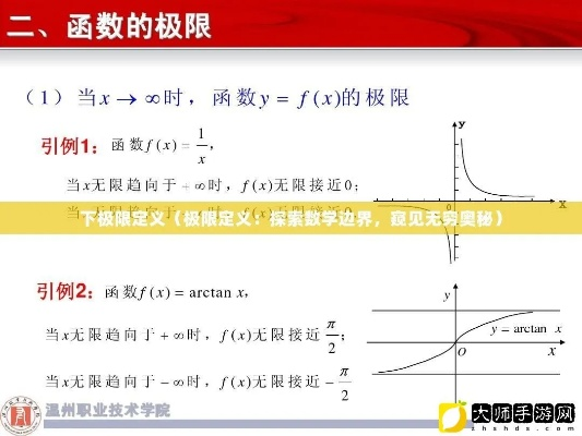 函数极限法则：揭示函数在极限处的行为规律与趋势，解析数学中的无穷世界