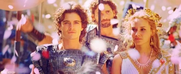 特洛伊城最经典三个片段：传说中的木马计划，希克柏王子的英勇战斗，特洛伊王子帕里斯与海伦的禁忌之恋。