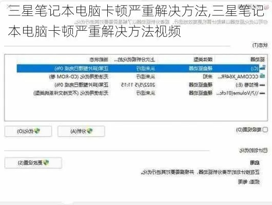 遭遇三星电脑笔记本卡顿现象？最全解决方法及预防措施一网打尽！