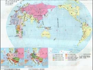 二战世界地图：详解二战期间各国势力范围及关键战役的地理布局